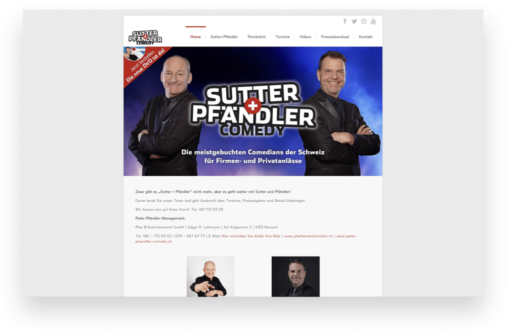 Sutter + Pfändler Comedy