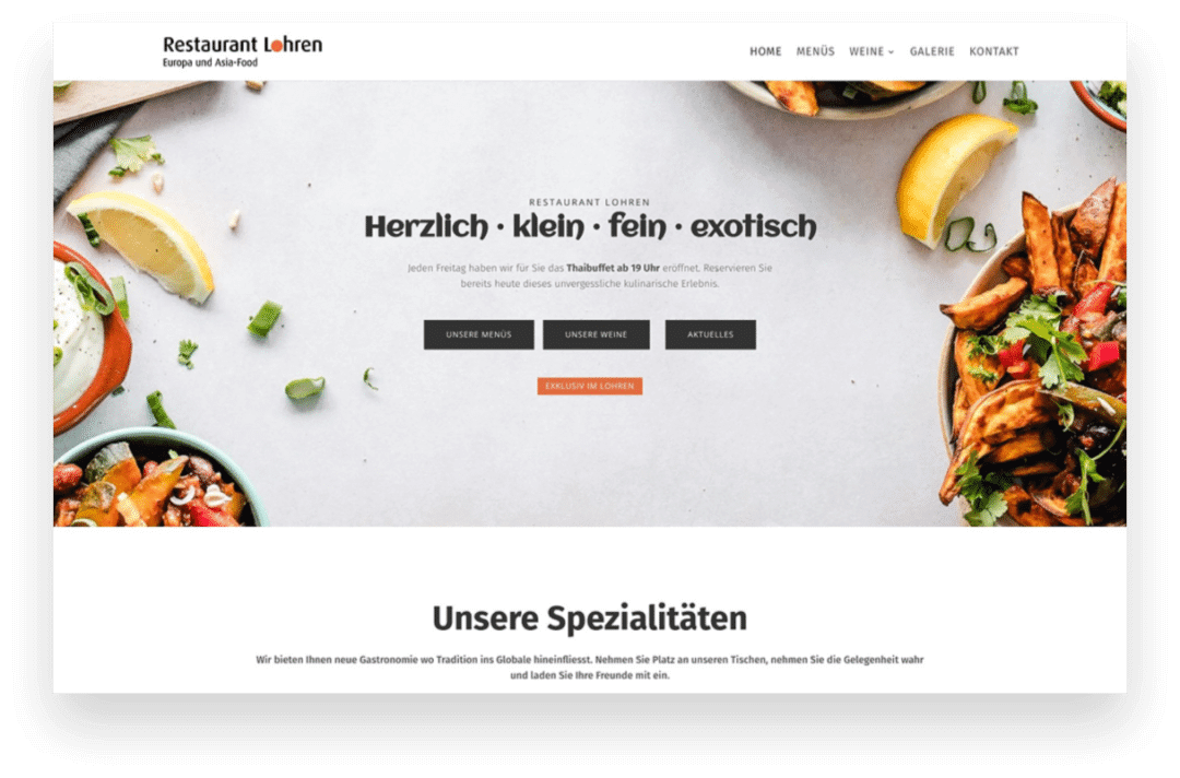 Restaurant Lohren Fischbach-Göslikon