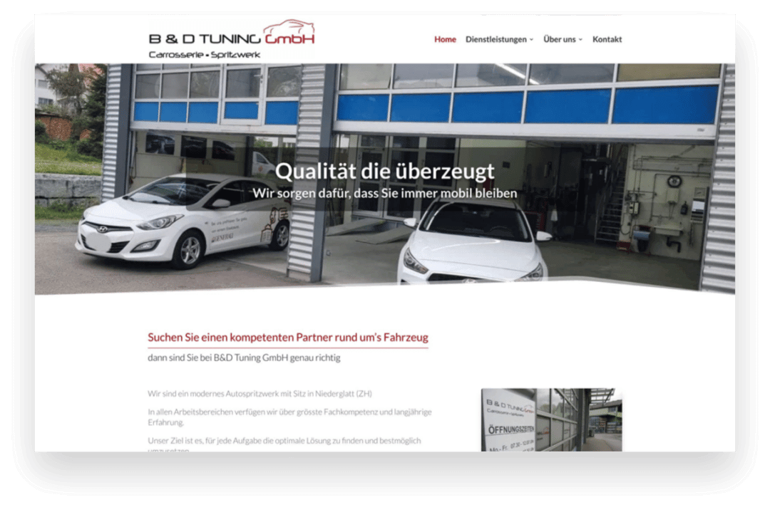 B&D Tuning GmbH - Carroserie | Spritzwerk