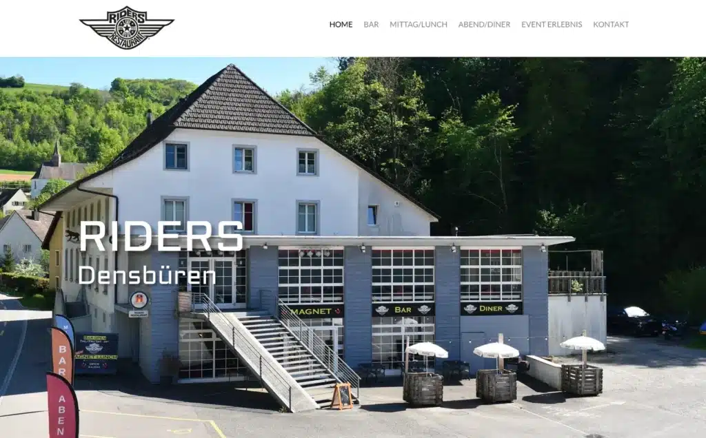 Referenzen Webseiten 6 Riders Densbüren