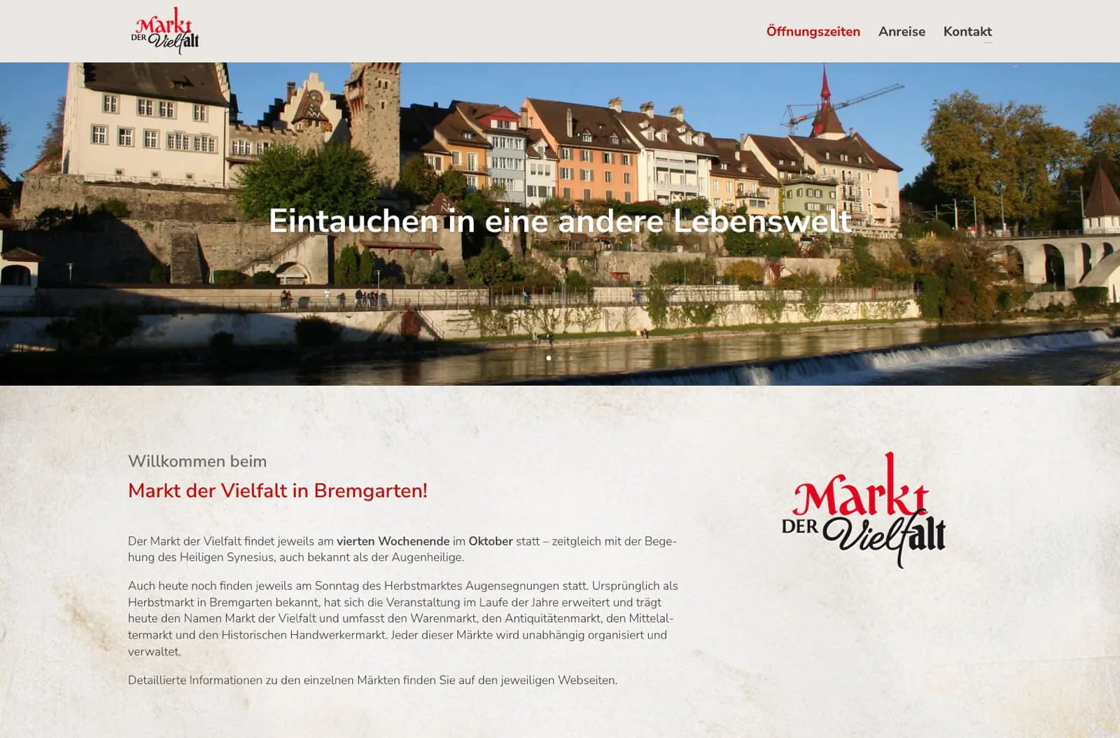 Markt der Vielfalt