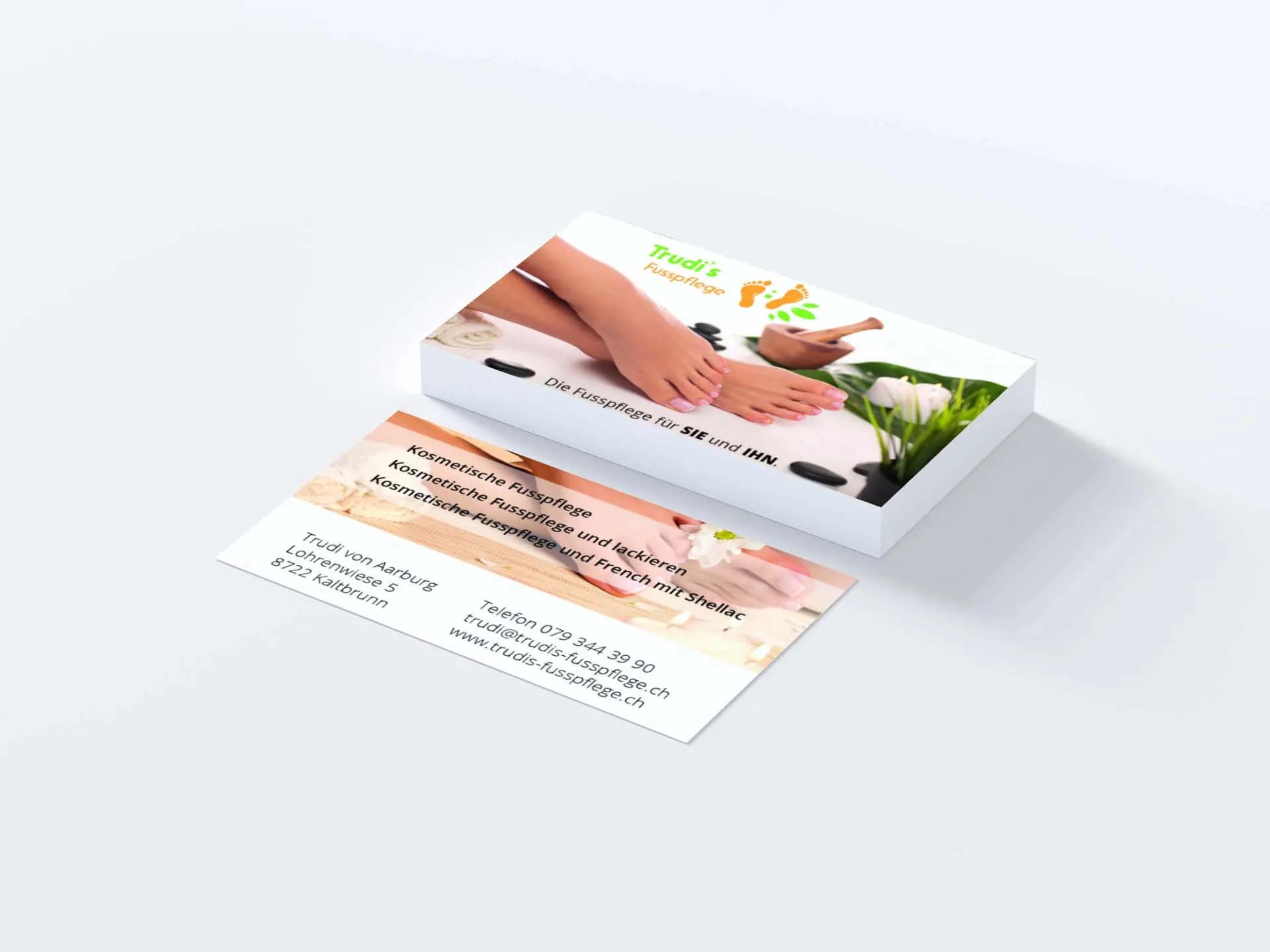 vcard trudis fusspflege